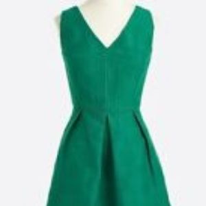 Gently Used J Crew Kelly Green Dress with Pockets